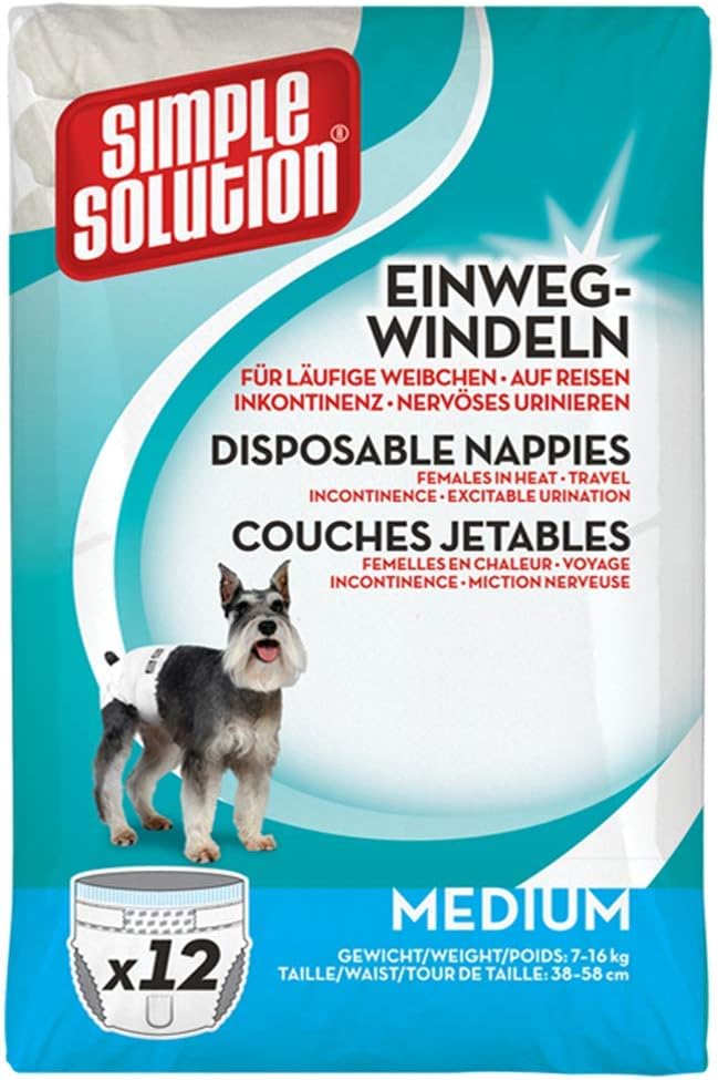 Bild von simple solution, Einwegwindel, 12 Stück Größe M
