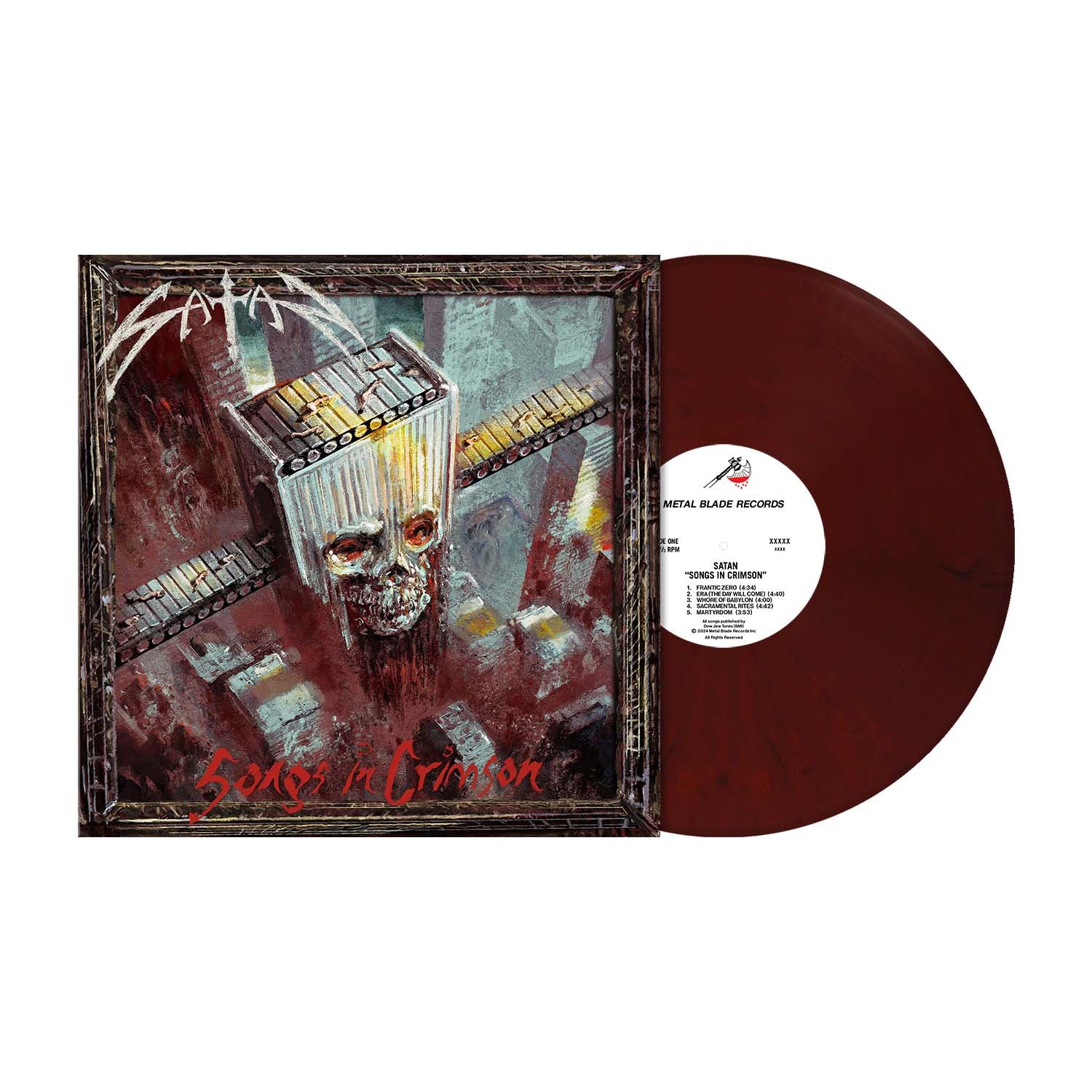 Bild von Songs in Crimson (Dark Crimson Red Marbled) [Vinyl LP]
