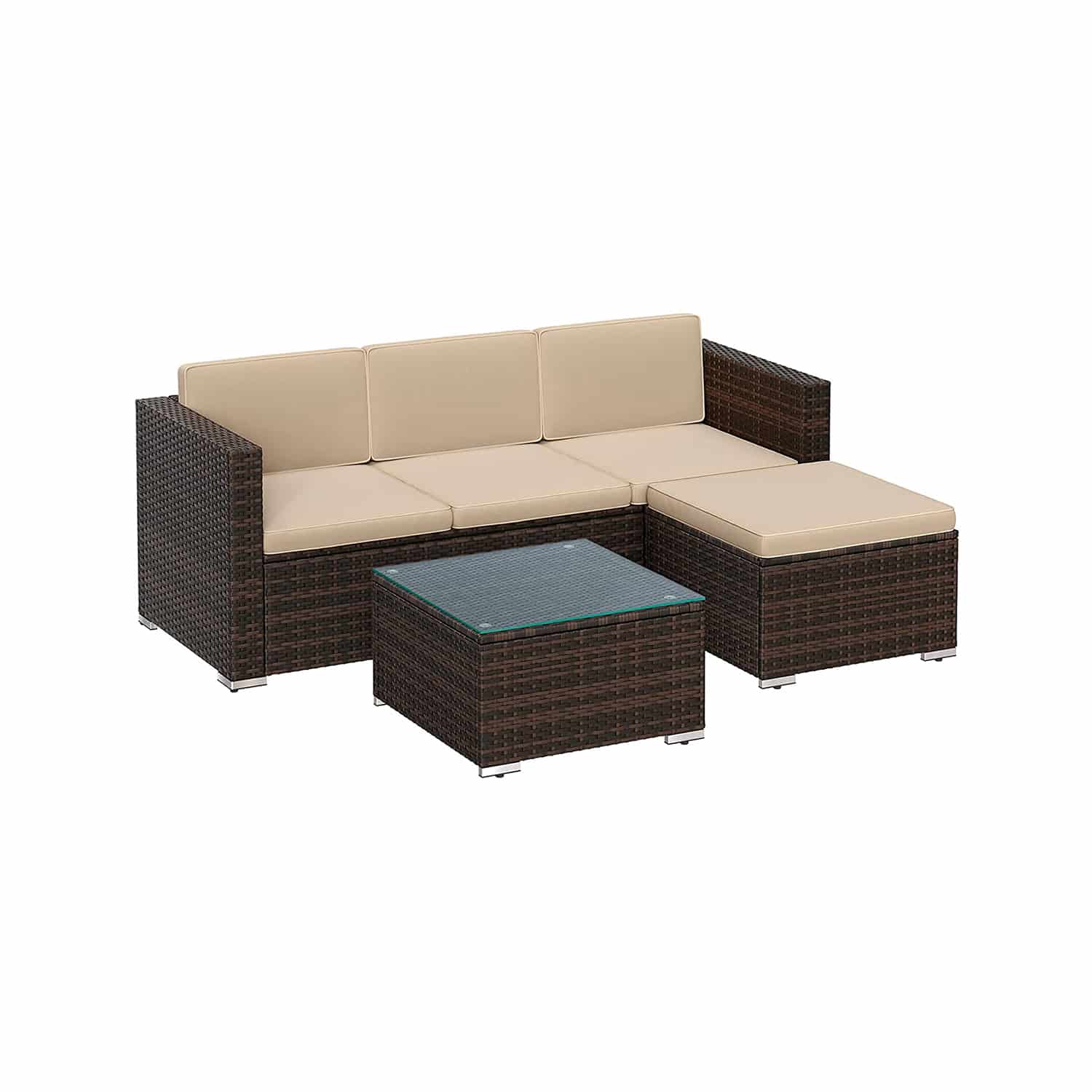 Bild von Gartensofa mit Tisch