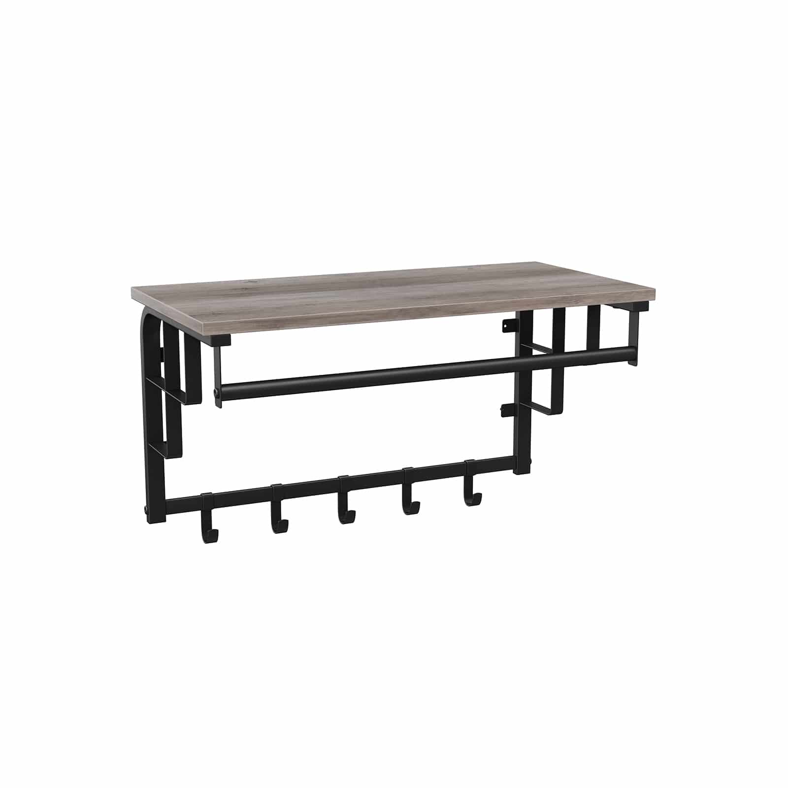 Bild von Wandgarderobe mit Ablage