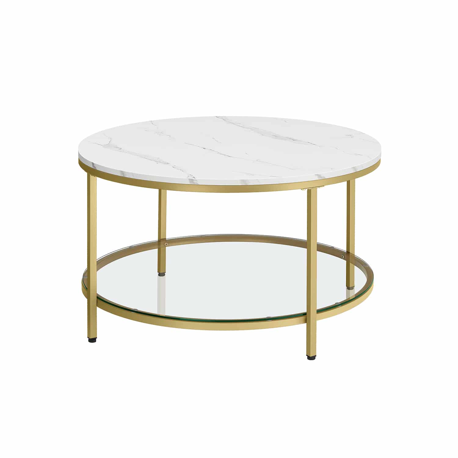Bild von Couchtisch mit Glasplatte modern