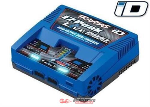 Bild von TRAXXAS Ladegerät DUAL EZ-Peak Live 200 Watt NiMH/Lipo Akku Schnell-Lader / TRX2973G