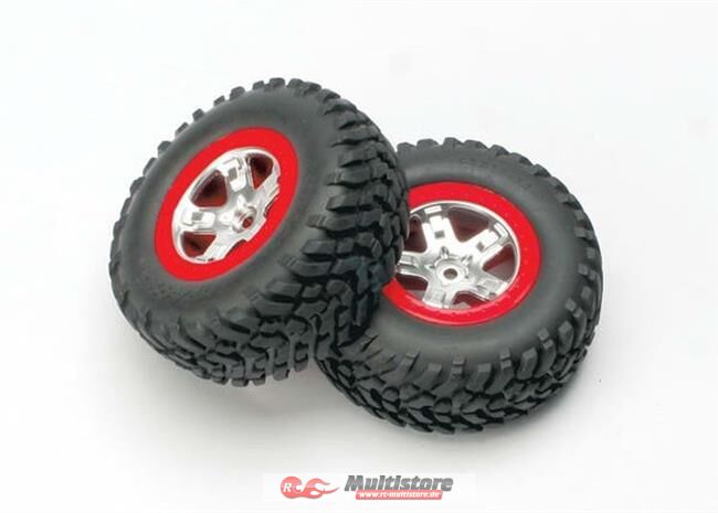 Bild von Traxxas Reifen+Felge montiert hinten Slash / TRX5873A