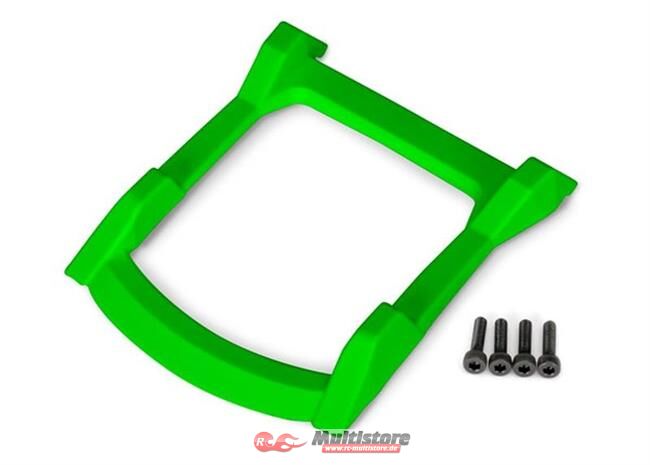 Bild von TRAXXAS Dach-Skid-Platte grün + Schrauben Rustler® 4X4 VXL / TRX6728G