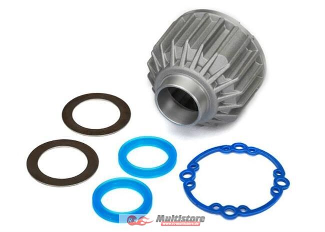 Bild von Traxxas Carrier, differential (aluminum)(requires #7783X spider gear shaft) / TRX7781X