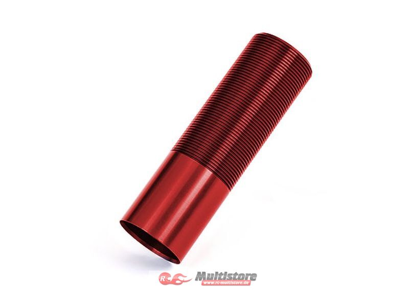 Bild von TRAXXAS GTX Dämpfergehäuse medium Alu rot eloxiert (1) / TRX7866R