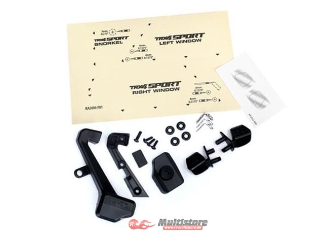 Bild von TRAXXAS Spiegel seitlich l/r, Schnorchel / TRX8119