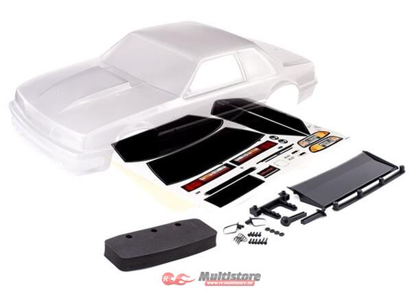 Bild von TRAXXAS Karo Ford Mustang Fox Body (unlackiert) + Aufkleberbogen / TRX9421