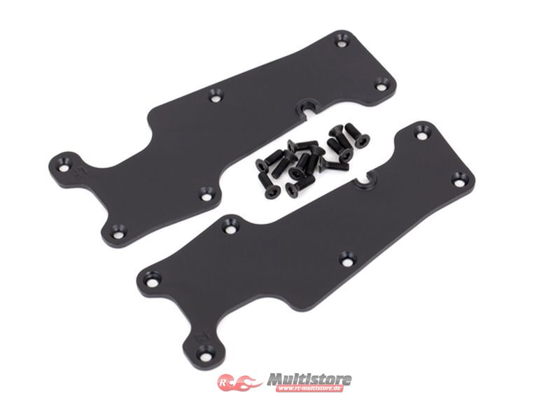 Bild von TRAXXAS SLEDGE Querlenker-Abdeckung schwarz vorn l/r + Schrauben / TRX9633