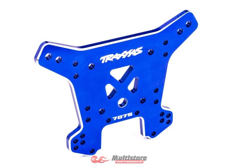 Bild von TRAXXAS Sledge Dämpferbrücke hinten 7075-T6 Alu blau eloxiert / TRX9638
