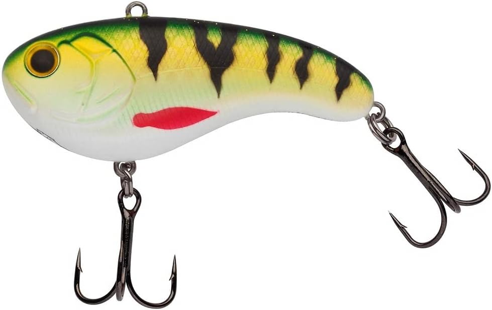Bild von Berkley Flatt Shad Pike Hecht, Perch Barsch Angelköder, UV Tiger
