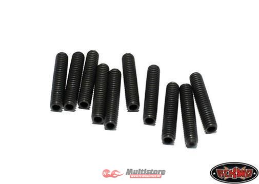 Bild von RC4WD M4 20mm long threaded shaft (set screws) (10) / RC4ZS0030