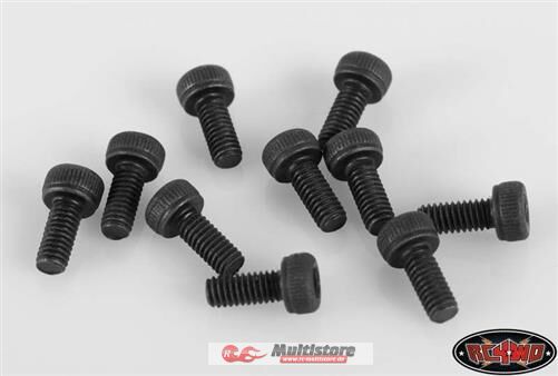 Bild von RC4WD Steel Socket Head Cap Screws M2.5 x 6mm (10) / RC4ZS0855
