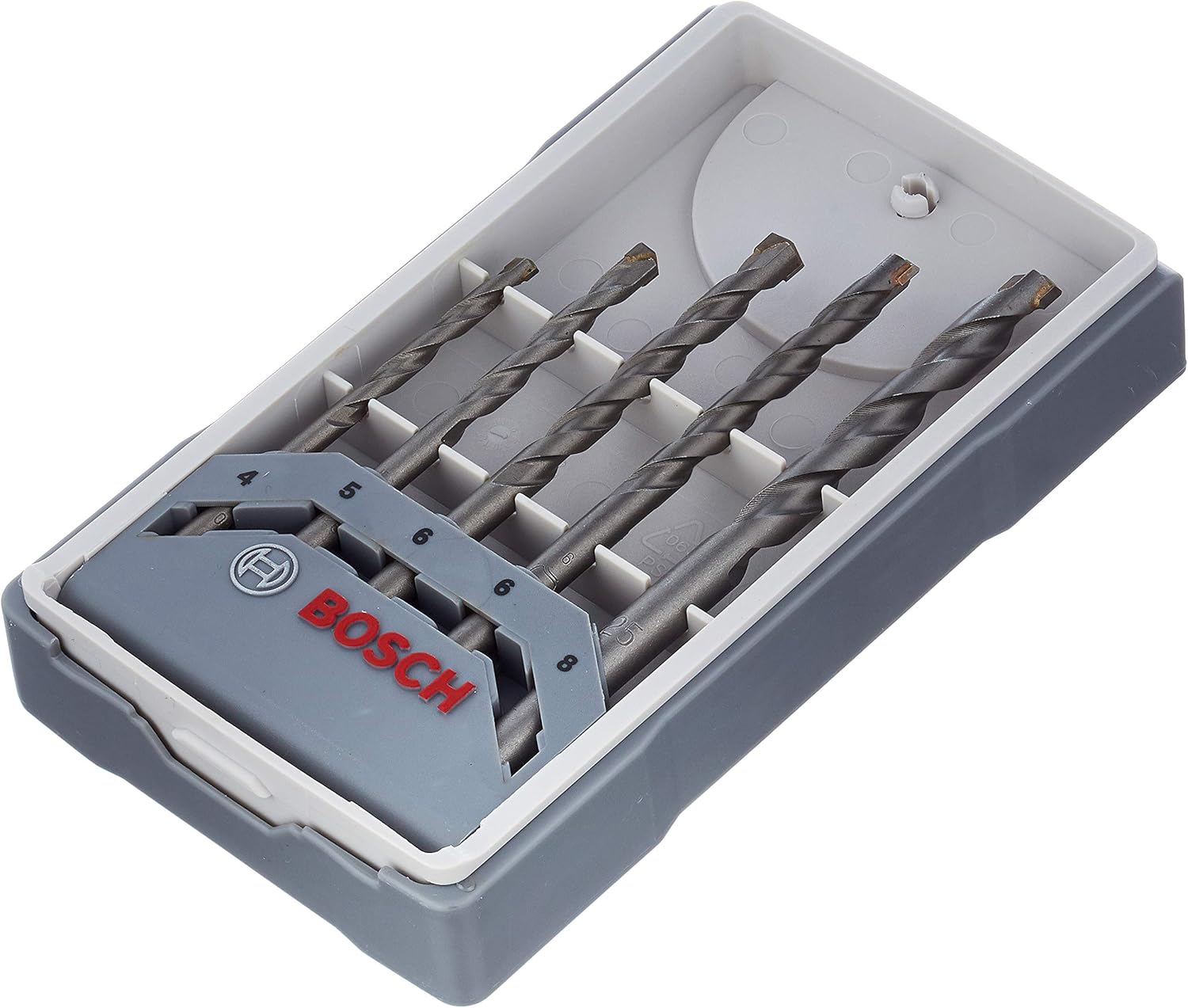 Bild von Bosch Professional 5-teiliges CYL-3 Betonbohrer Set (für Beton, Ø 4–8 mm, Zubehör Schlagbohrmaschine)
