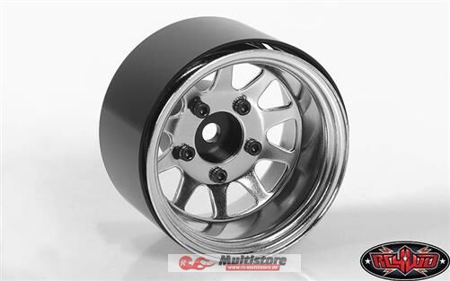 Bild von RC4WD Deep Dish Wagon 1.55 Stamped Steel Beadlock Wheels (Chrome) / RC4ZW0285
