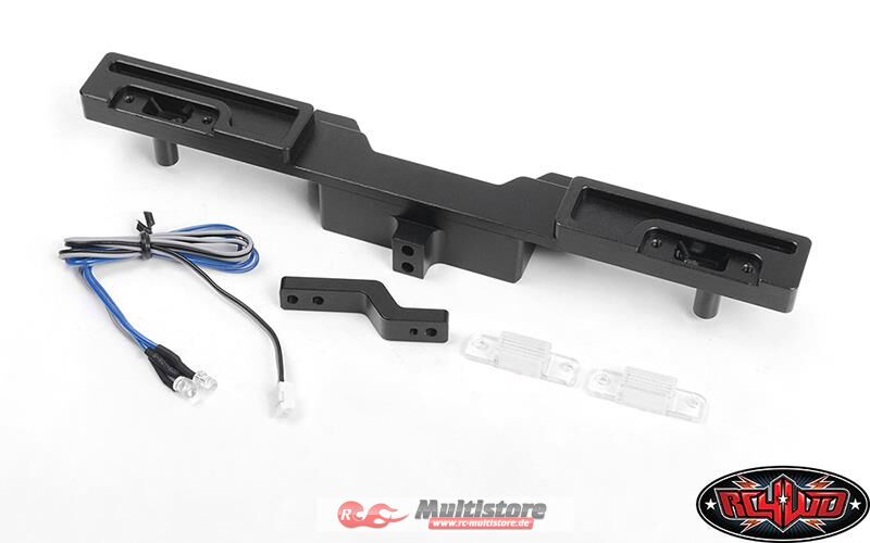 Bild von RC4WD Oxer Steel Rear Bumper w/ Towing Hook, Brake Lenses + LED Li / RC4VVVC1058