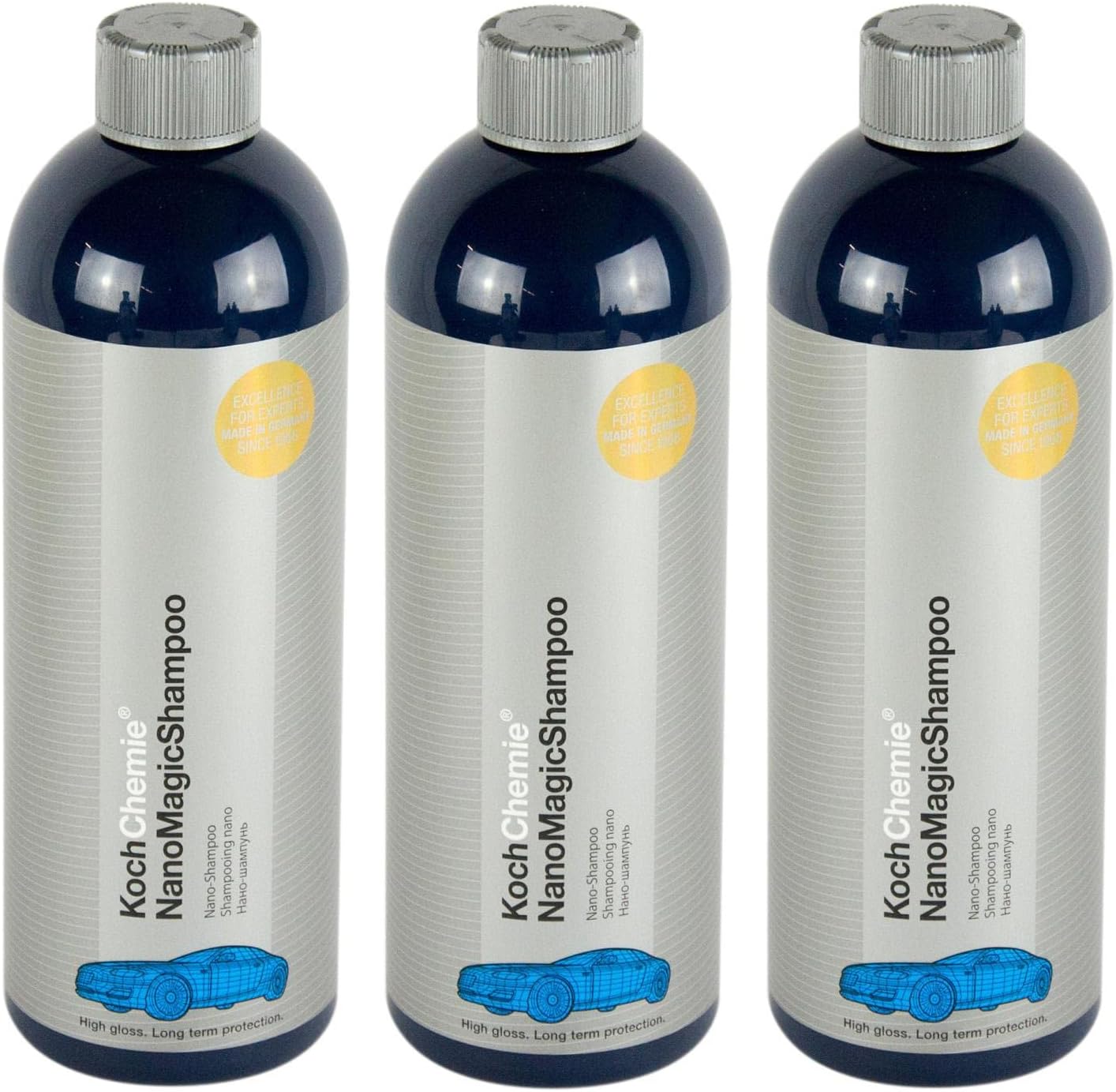 Bild von Koch Chemie 3X Nano Magic Shampoo Autoshampoo Glanzshampoo Autoreinigung 750 ml