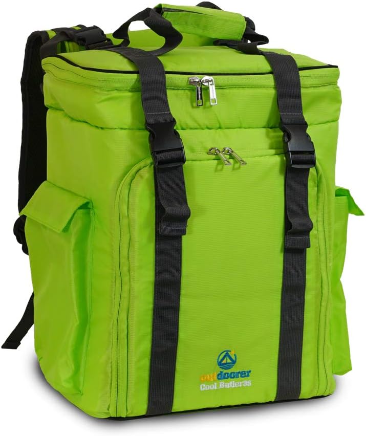 Bild von outdoorer großer Kühlrucksack Cool Butler 35 - Kühltaschenrucksack, isolierter Thermo-Rucksack für Camping, Picknick, Strand oder zum Wandern