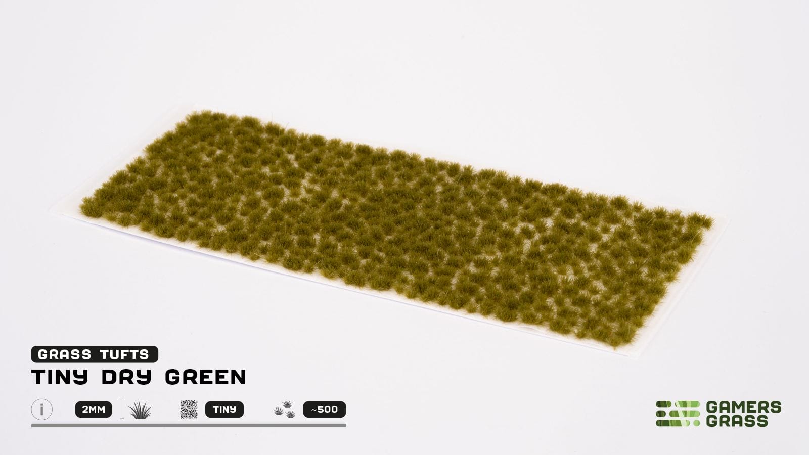 Bild von GamersGrass Dry Green Tufts 2mm Tiny Büsche Terrain Basing Material