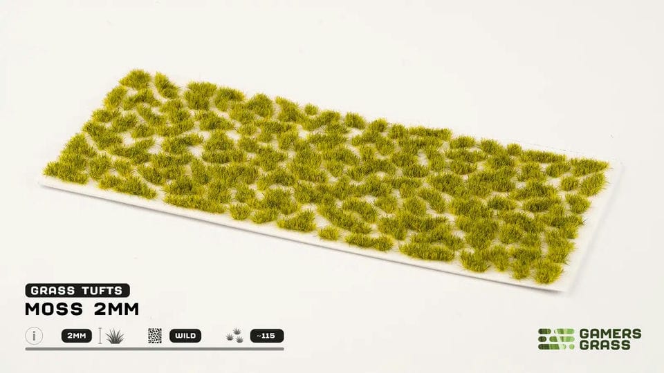 Bild von GamersGrass Moss Tufts 2mm Büsche Terrain Basing Material