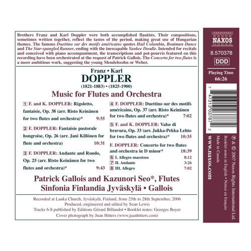 Bild von Konzerte F.2 Flöten und Orchester