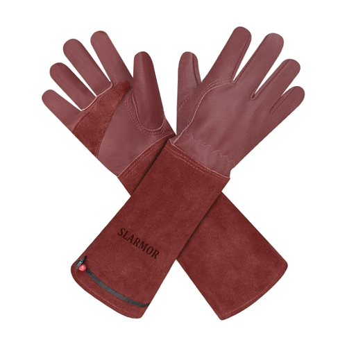 Bild von SLARMOR Winter Arbeitshandschuhe für Damen und Herren - Leder Thermo Arbeitshandschuhe