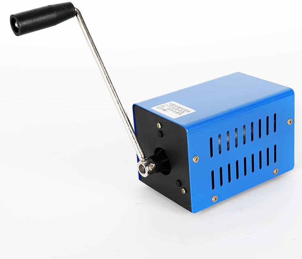 Bild von 20 W Handkurbelgeneratoren 3 V-15 V Tragbare Generatoren Handkurbel Usb-Ladegerät für Unterwegs Camping