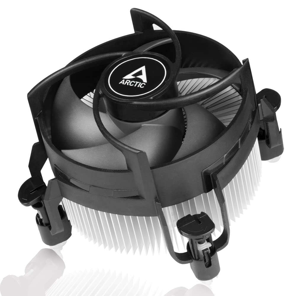 Bild von ARCTIC Alpine 17 CO - CPU Kühler, 92 mm PWM-Lüfter, Radial Heatsink, Top Blower, Intel LGA1851 & LGA 1700, 4-Pin Anschluss, Kugellager für Dauerbetrieb, 250-2700 RPM