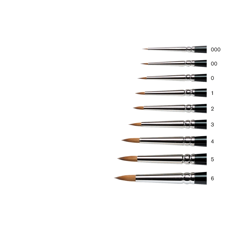 Bild von W&N Series 7 Kolinsky Rotmarder Miniature  Größe 0 (-1) Winsor & Newton 5012000