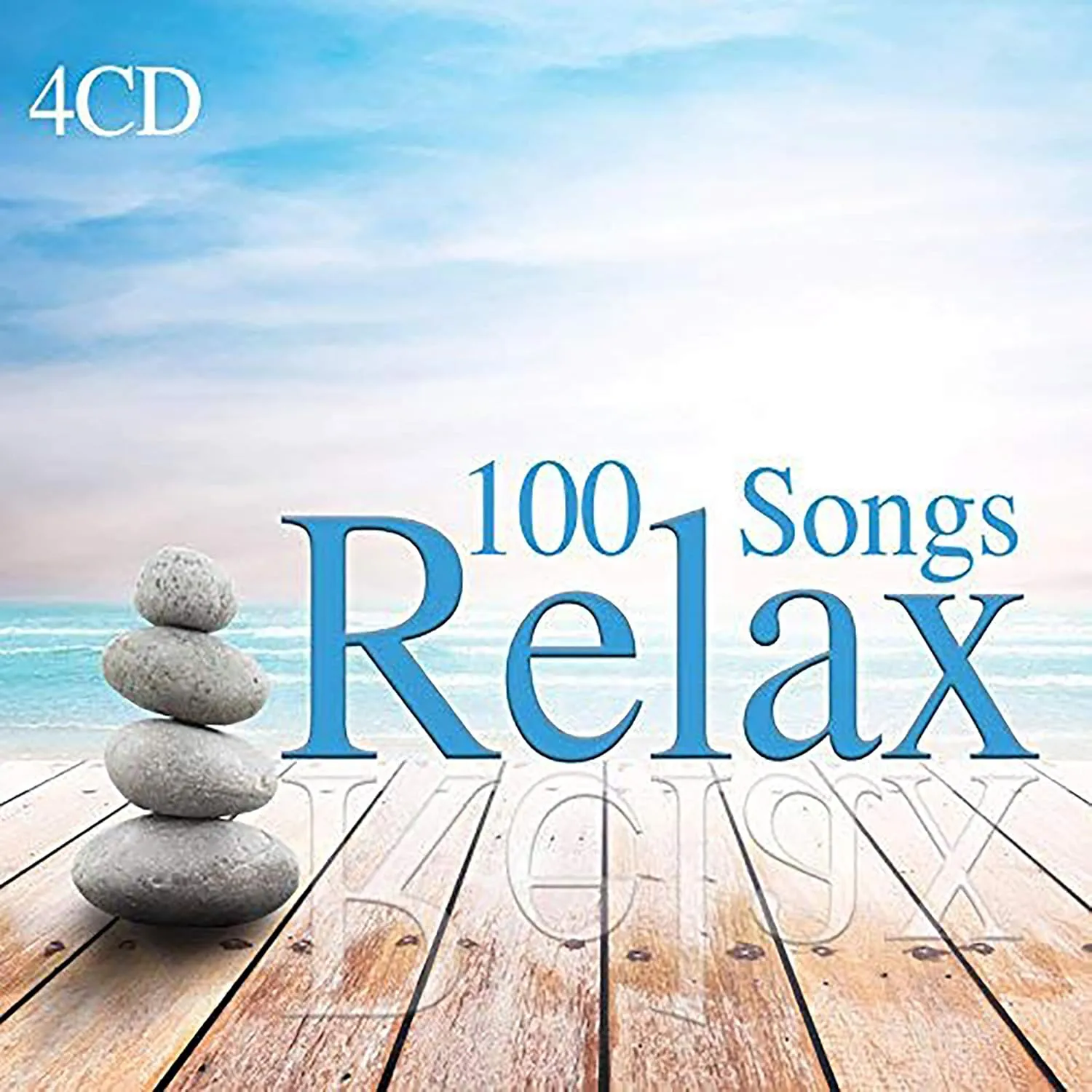 Bild von 100 Lieder Relax mit instrumentaler Entspannungsmusik, Naturklängen und Chillout für Spa und Meditation