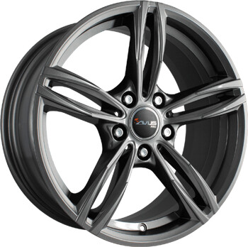Bild von AVUS RACING AC-MB3 anthracite 8.0Jx18 5x120 ET30