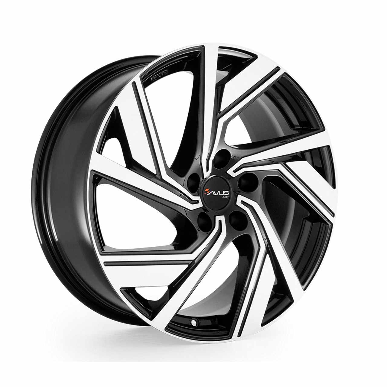 Bild von AVUS RACING AC-521 black polished 8.5Jx20 5x112 ET45