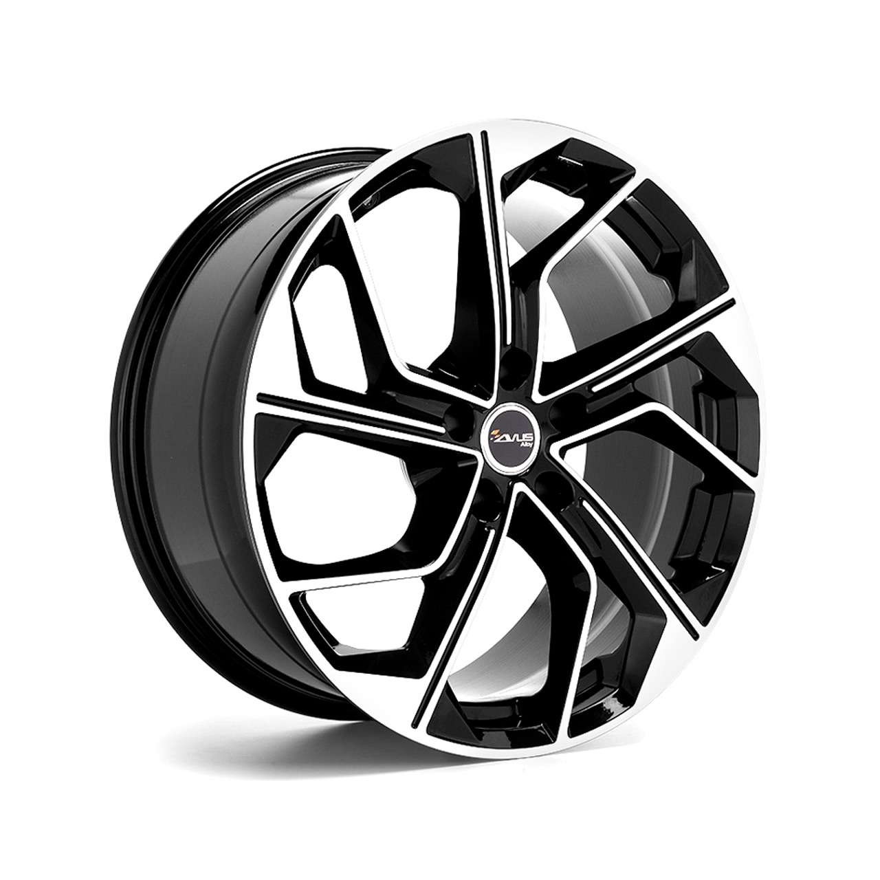 Bild von AVUS RACING AC-522 black polished 8.0Jx18 5x112 ET45