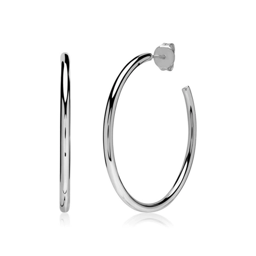 Bild von Elegante Creolen aus Sterlingsilber von Unique