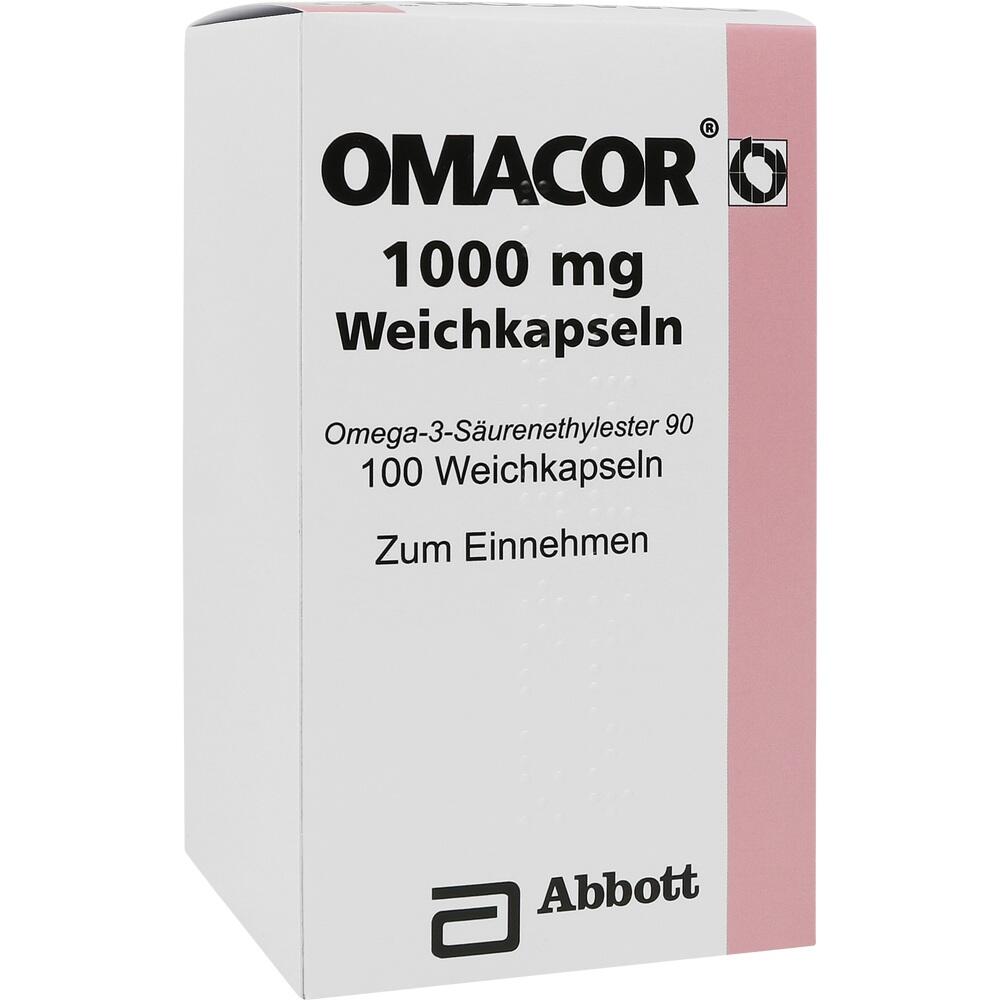 Bild von Omacor 1000mg Weichkapseln (100Stk.)