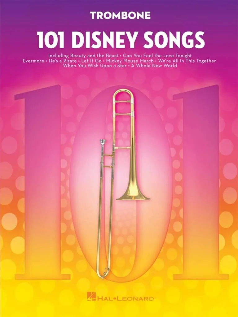 Bild von 101 Disney Songs für Posaune - Noten Sammelband