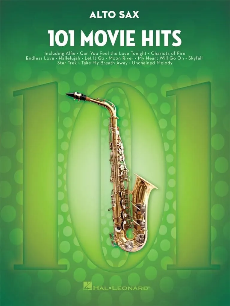 Bild von 101 Movie Hits für Alt-Saxophon Notenbuch