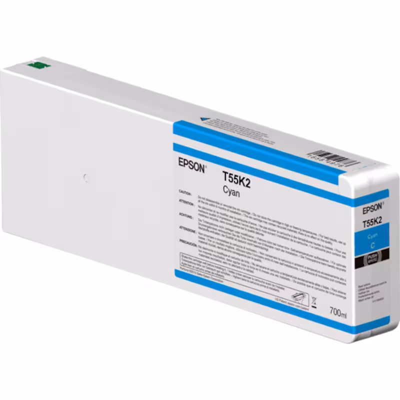 Bild von Epson C13T55K200 Druckerpatrone 700ml Cyan T55K200 UltraChrome HDX/HD