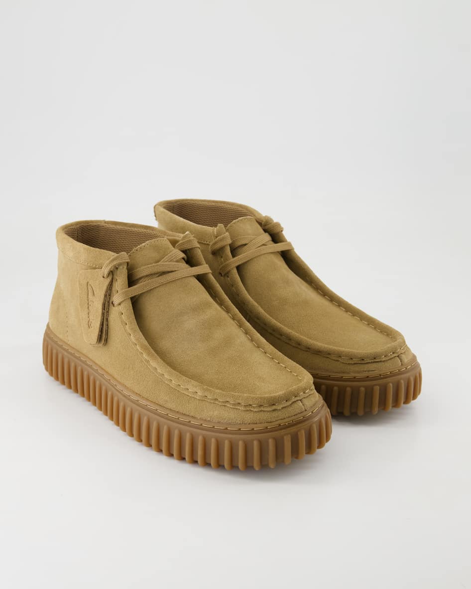 Bild von Clarks Schuhe - Torhill HI Veloursleder (Beige, Gr. 10½)