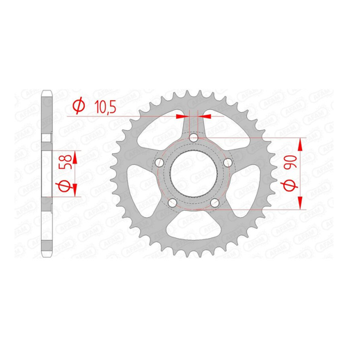 Bild von AFAM Standard-Stahlkrone 10215 - 520