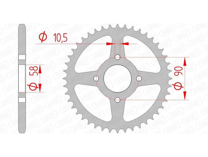 Bild von AFAM Standard-Stahlkrone 10221 - 520