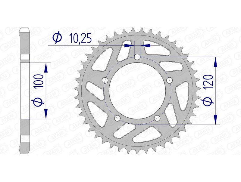 Bild von AFAM Aluminiumkrone 36802 - 525