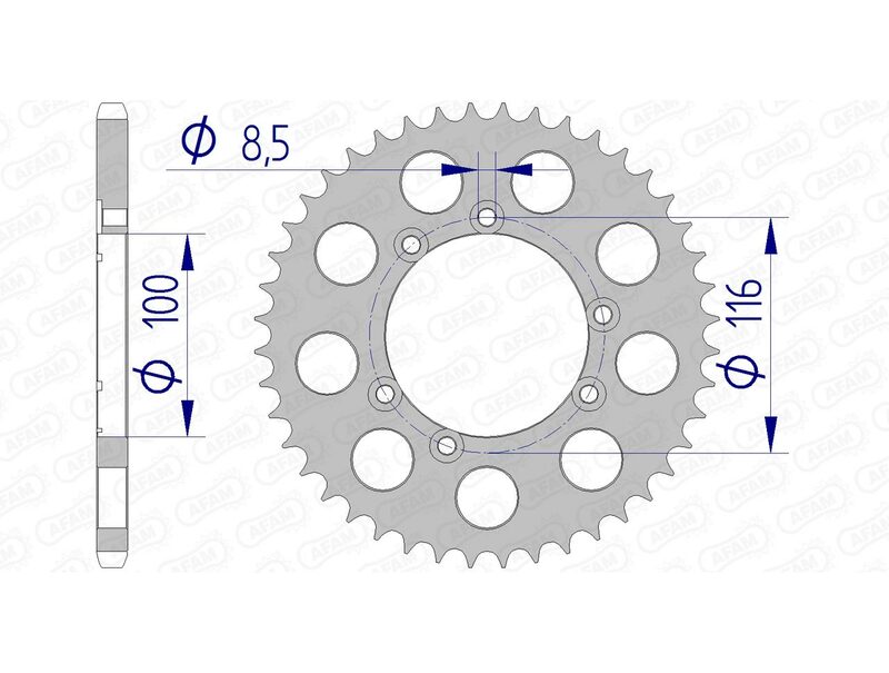 Bild von AFAM Aluminiumkrone 93303 - 520