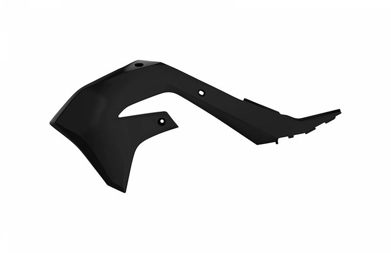 Bild von POLISPORT Schwarze Kawasaki KX450 Kühleröffnungen