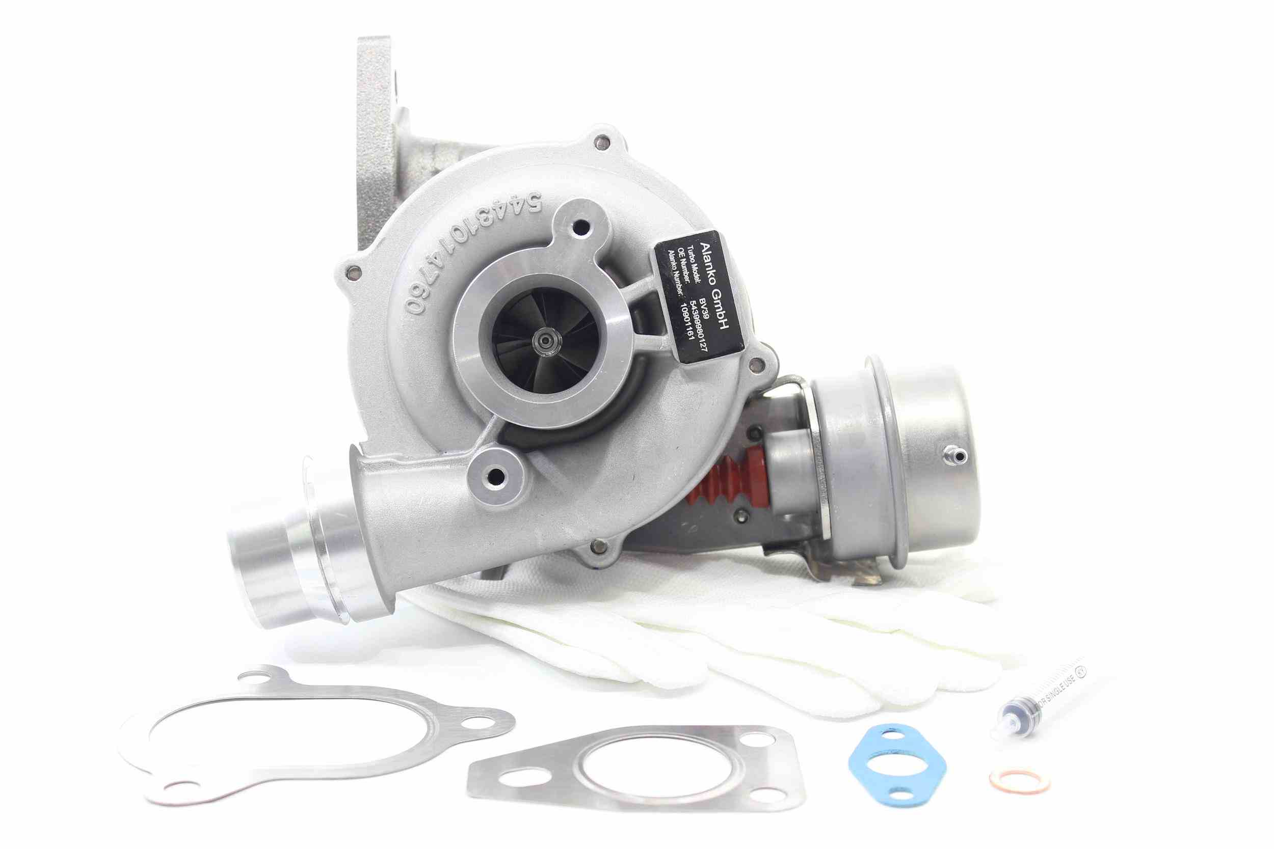 Bild von ALANKO Turbolader 10901161 VTG-Lader Diesel Euro 4 (D4) VNT/VTG ölgekühlt pneumatisch inkl. Dichtungssatz NISSAN: Qashqai / Qashqai+2 I, Qashqai 2