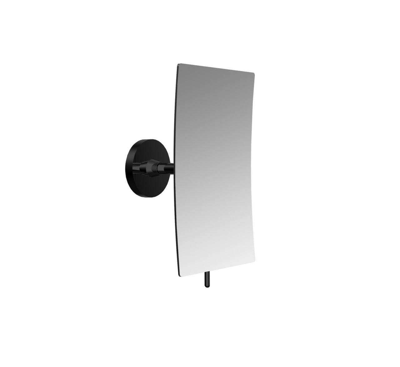 Bild von emco Kosmetikspiegel round mit emco glue system, 3-fach, eckig, 132x208 mm, schwarz, 109413337 109413337
