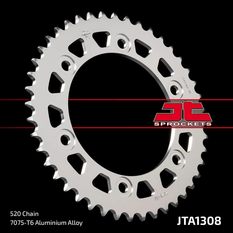 Bild von JT SPROCKETS Ultraleichte Aluminiumkrone 1308 - 520