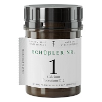 Bild von SCHÜSSLER NR.1 Calcium fluoratum D 12 Tabletten 400 St