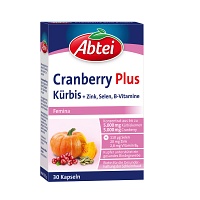 Bild von ABTEI Kürbis Plus Cranberry Kapseln 30 St