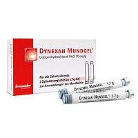 Bild von DYNEXAN Mundgel Zylinderampullen 2X1.7 g